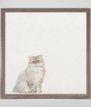 available at m. lynne designs Persian Cat Framed Canvas