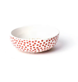 happy everything Persimmon Small Dot Happy Everything Dipping Bowl