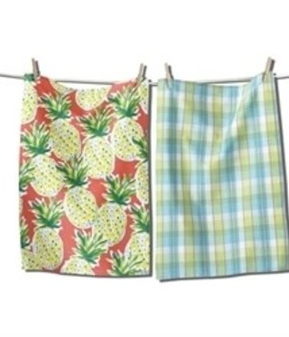 available at m. lynne designs Pineapple Dishtowel Set of Two