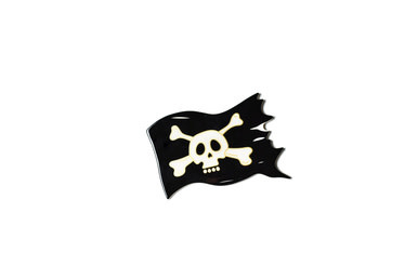 happy everything Pirate Flag Mini Attachment