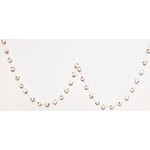 m. lynne designs polka dots cream pom pom felt garland