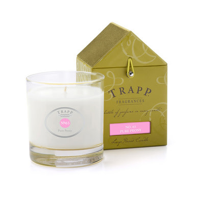 Pure Peony Large Candle