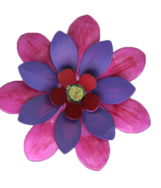 available at m. lynne designs Purple Pretty Posy Magnetic Flower