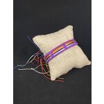 m. lynne designs purple wrapped thread cuff