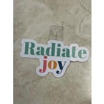 m. lynne designs radiate joy sticker
