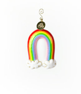 happy everything Rainbow Shaped Ornament
