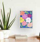 available at m. lynne designs Ranunculus Framed Canvas