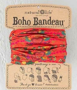 natural life Red Hearts Boho Bandeau