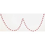 m. lynne designs red pom pom felt garland