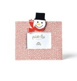 happy everything Red Small Dot Mini Rectangle Frame