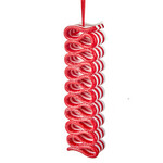 m. lynne designs ribbon  candy ornament