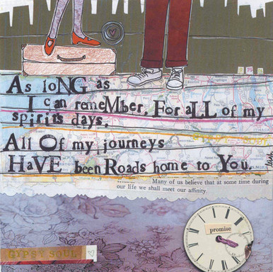 curly girl Roads to You Card