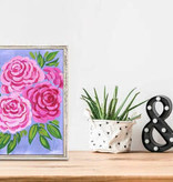 Rose Framed Canvas