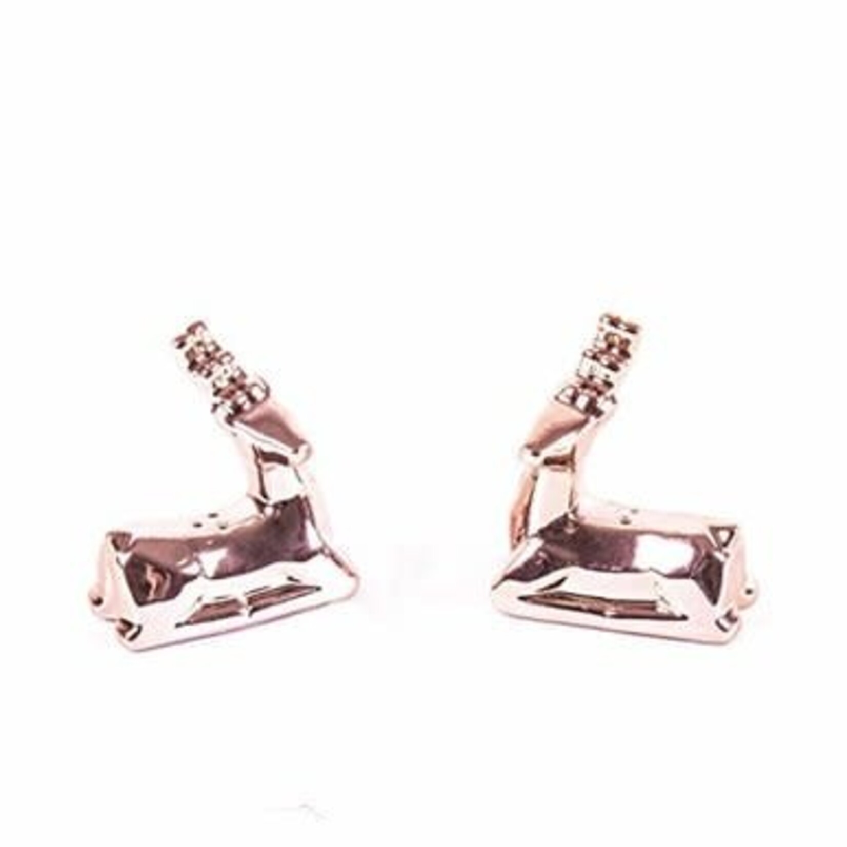 m. lynne designs rose gold deer salt and pepper shakers