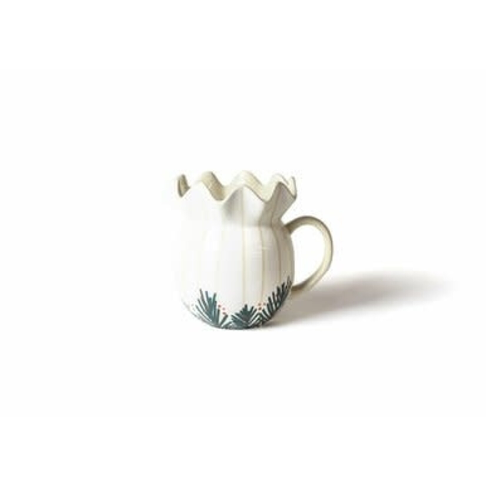 coton colors ruffle balsam & berry pitcher