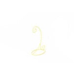 coton colors saffron and white ornament stand