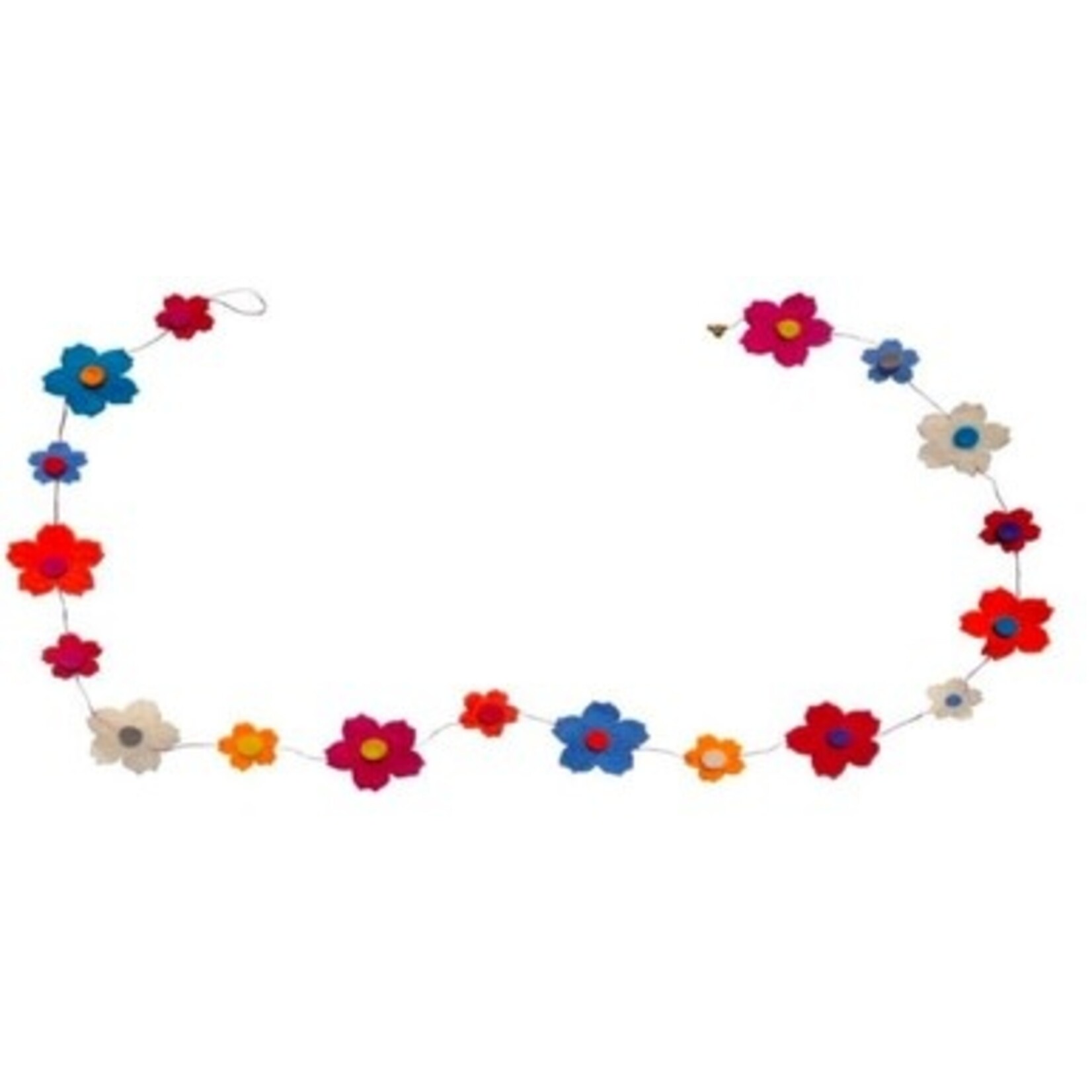 m. lynne designs sakura floral felt garland