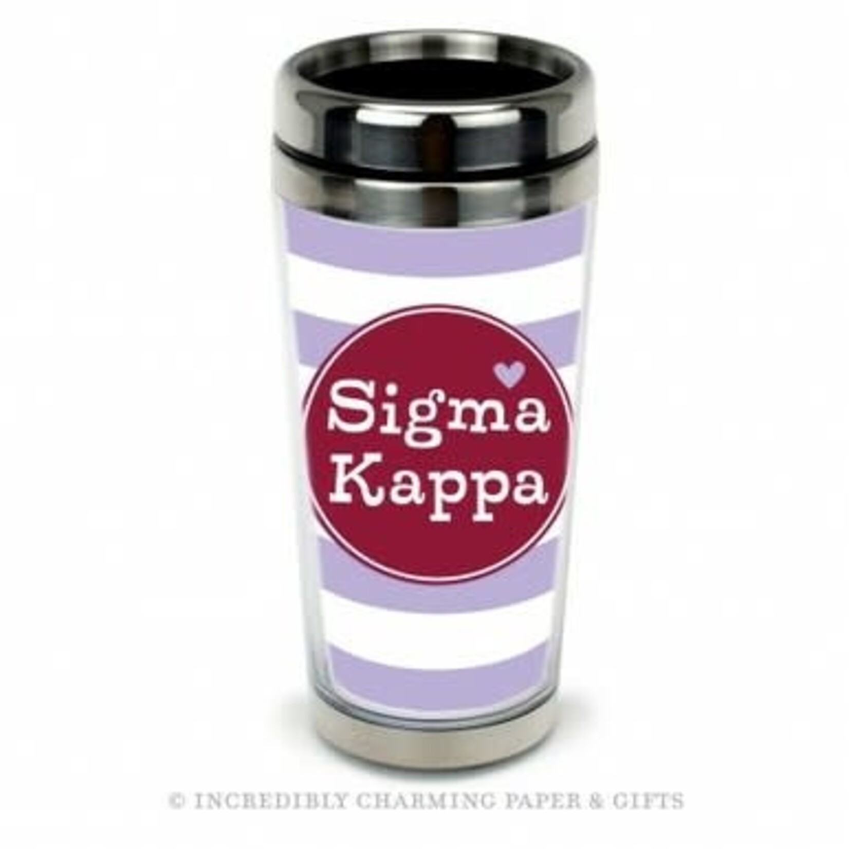 m. lynne designs sigma kappa cabana stainless steel mug