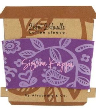 available at m. lynne designs sigma kappa coffee sleeve