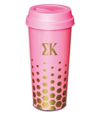 available at m. lynne designs Sigma Kappa Coffee Tumbler