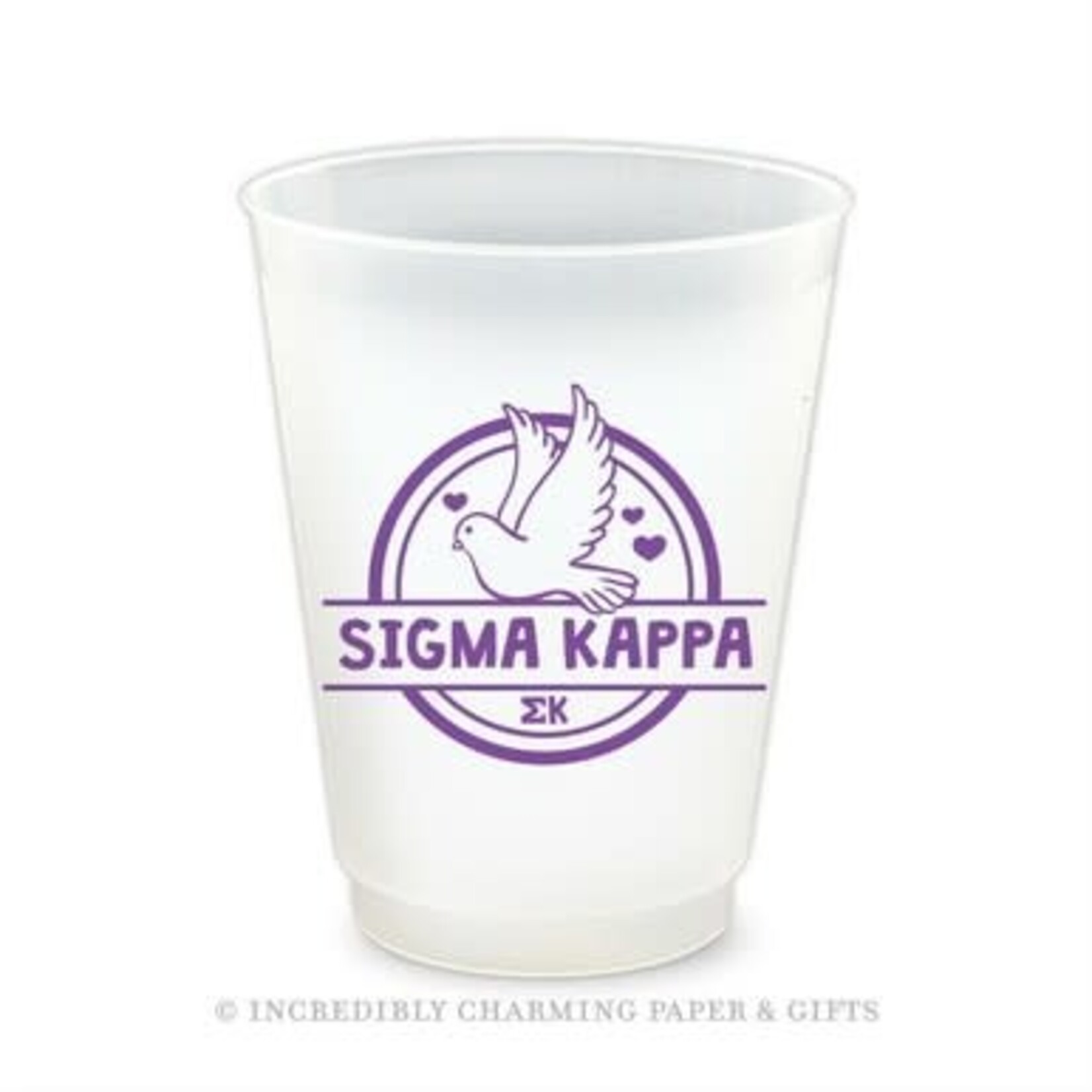 m. lynne designs sigma kappa icon frost flex cup