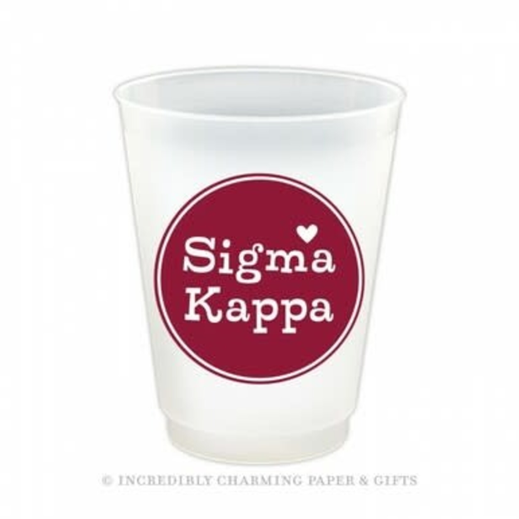 m. lynne designs sigma kappa love frost flex cup