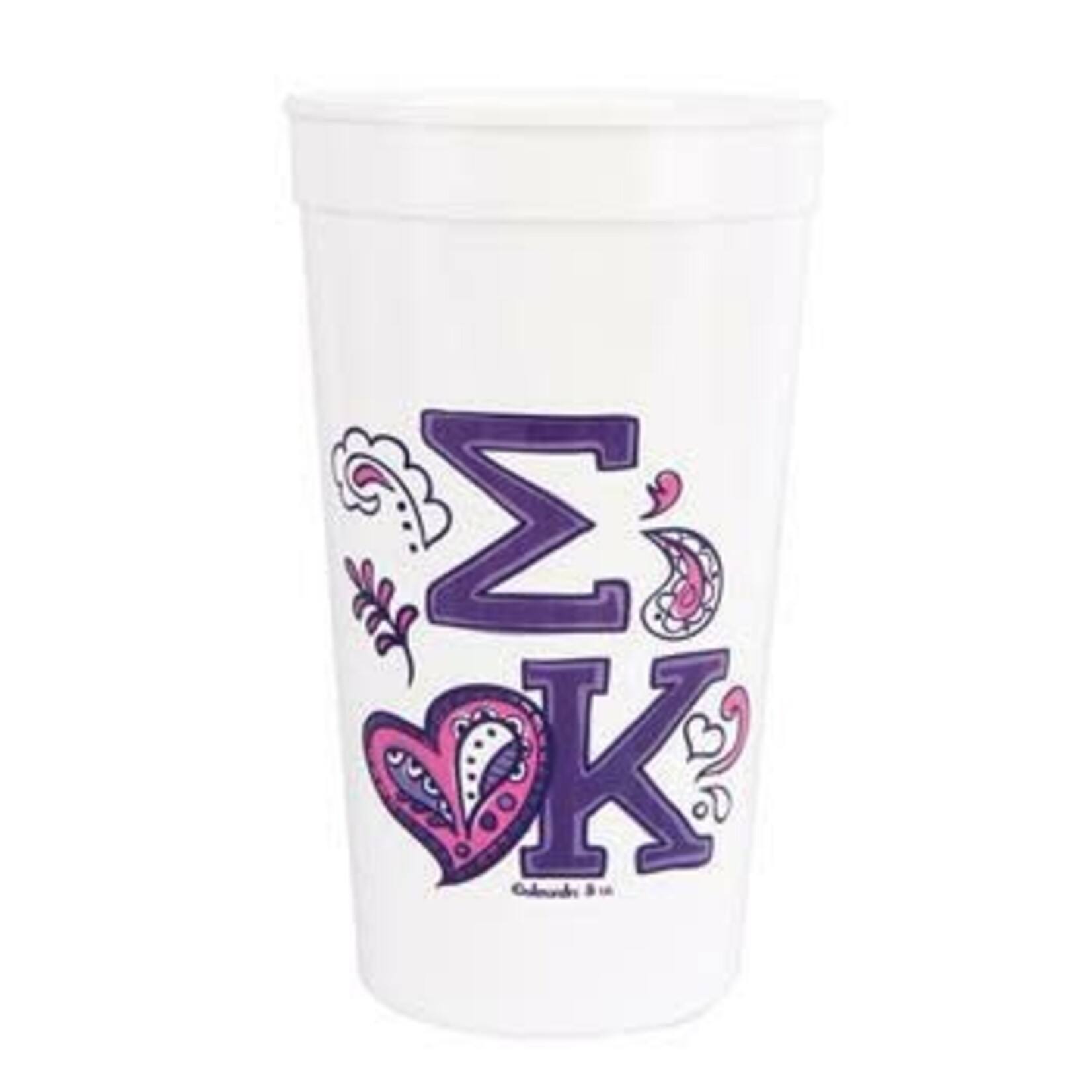 m. lynne designs sigma kappa mascot tumbler