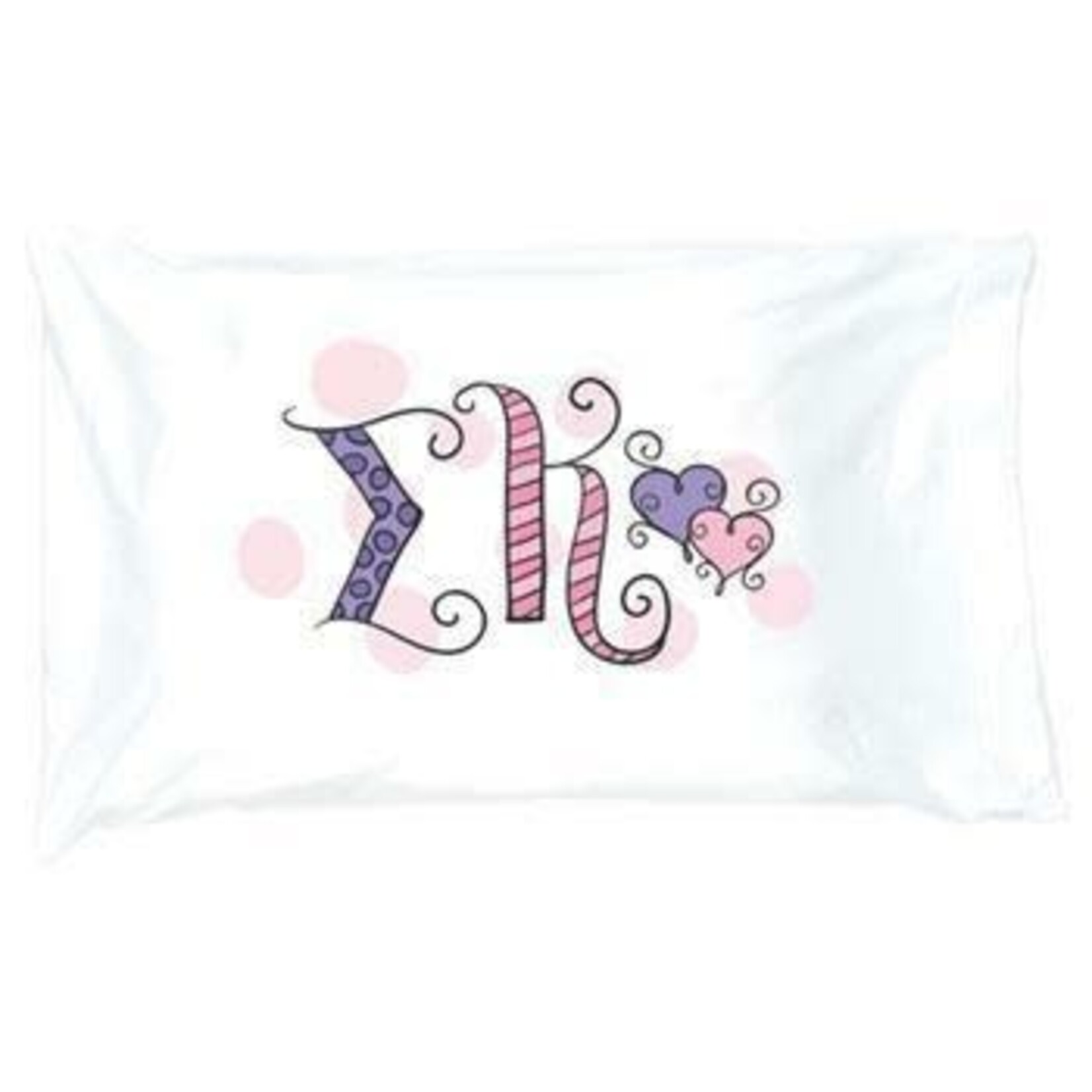 m. lynne designs sigma kappa pillowcase