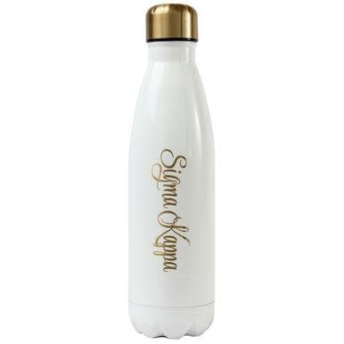 available at m. lynne designs Sigma Kappa Water Bottle