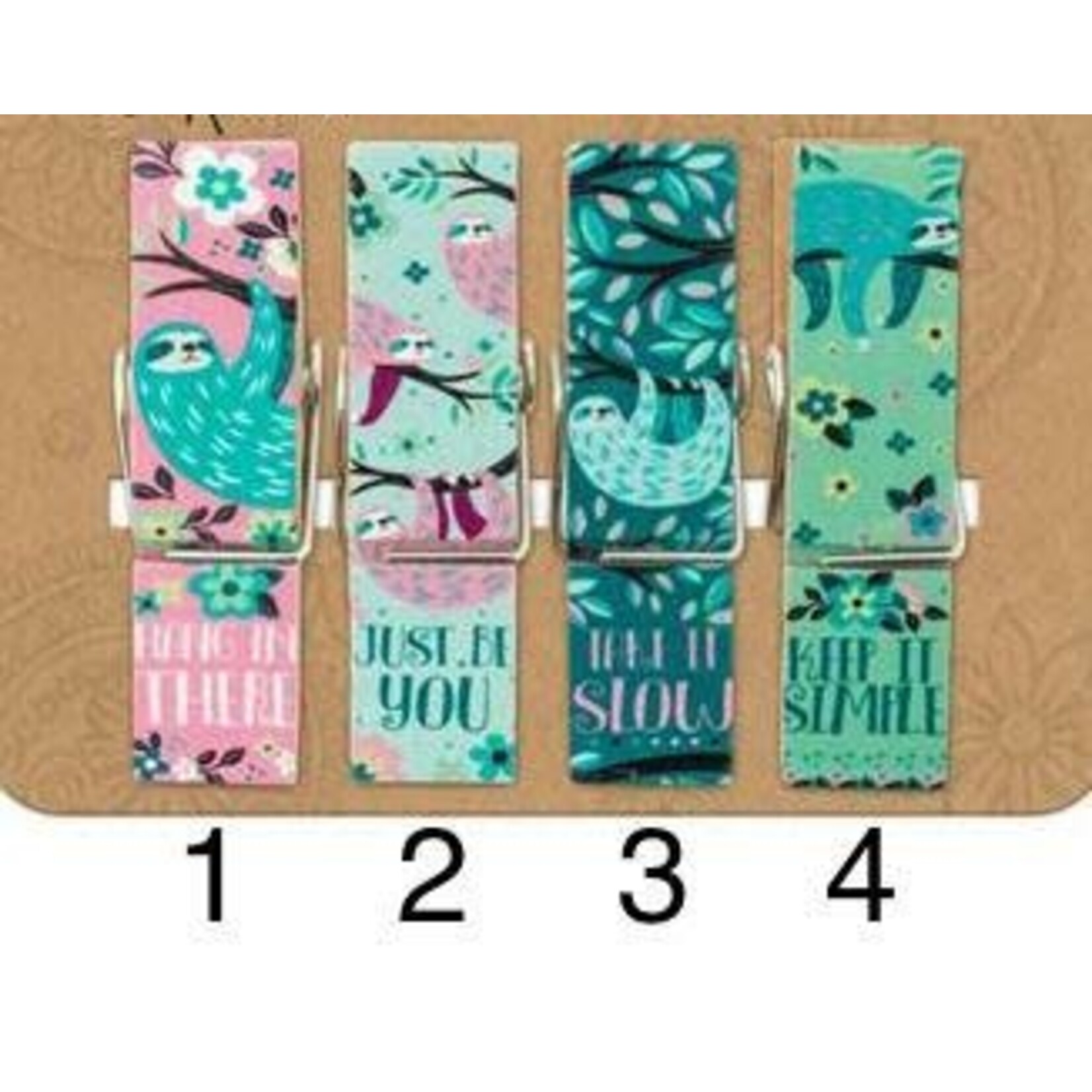 m. lynne designs sloth chip clips