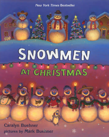 Snowmen at Christmas Book