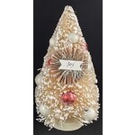 m. lynne designs snowy vintage tree