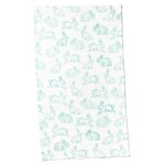 coton colors speckled rabbit large tea towel