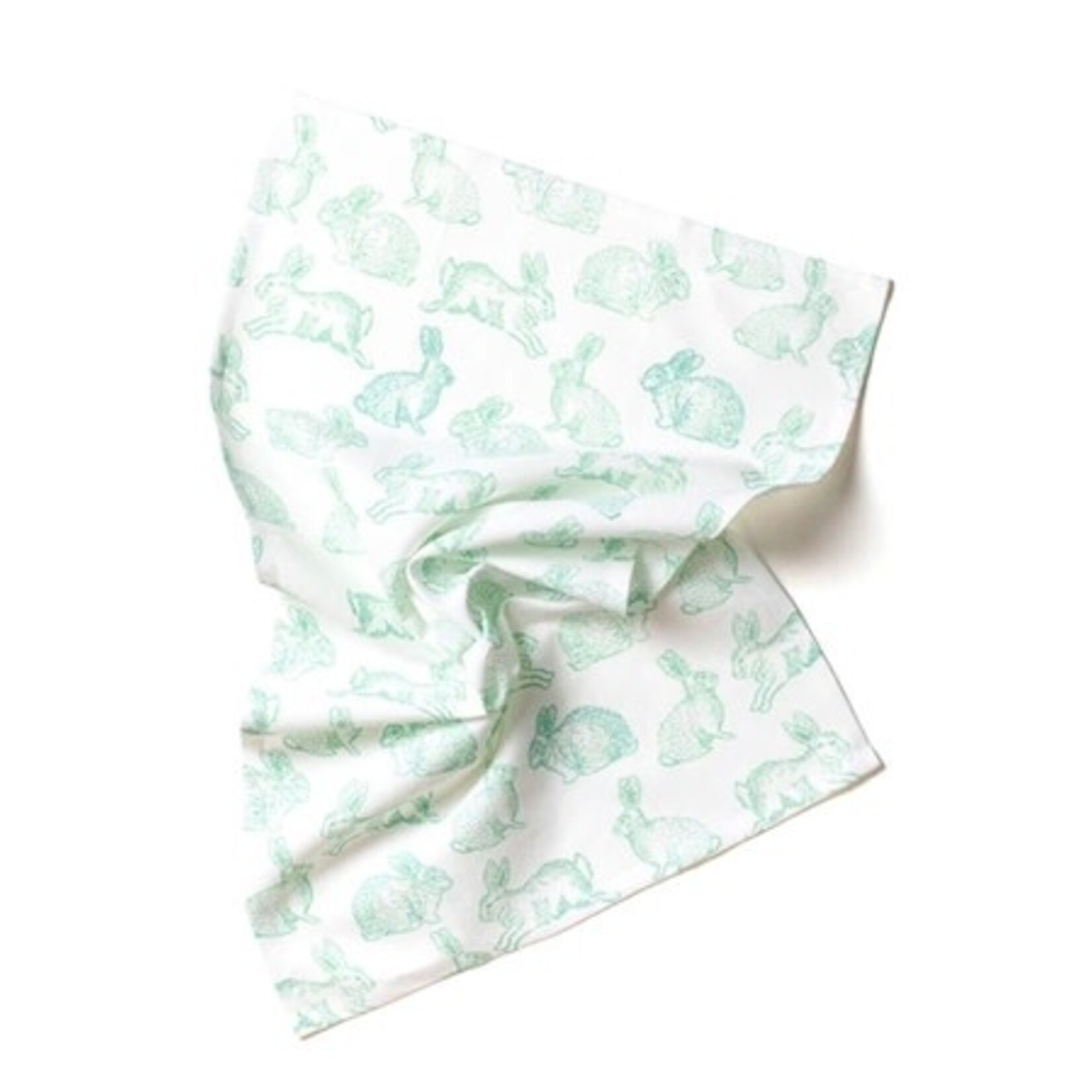 coton colors speckled rabbit large tea towel