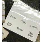 coton colors set of six spice clings