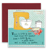 curly girl Stick of Butter Card