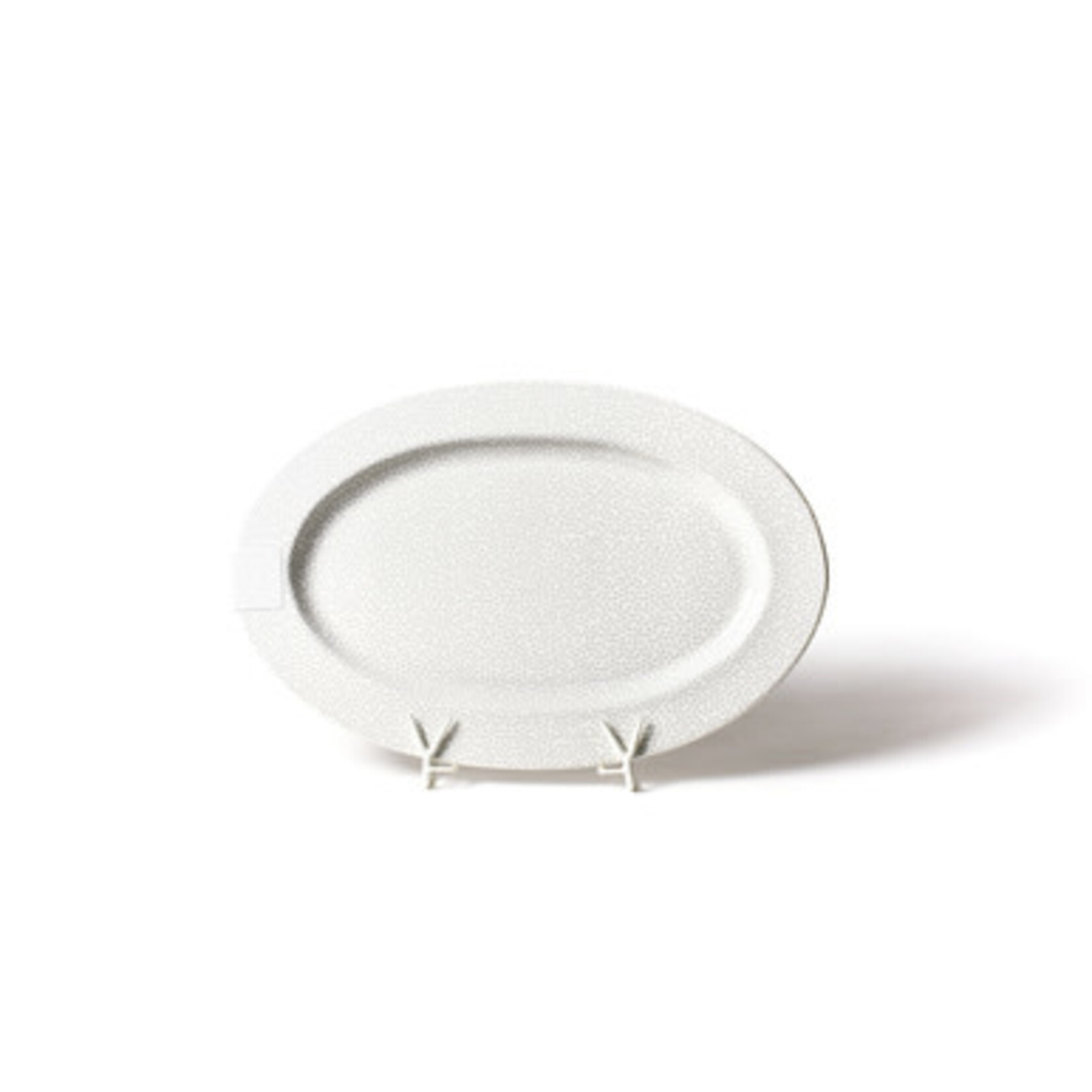 happy everything stone small dot big oval entertaining platter
