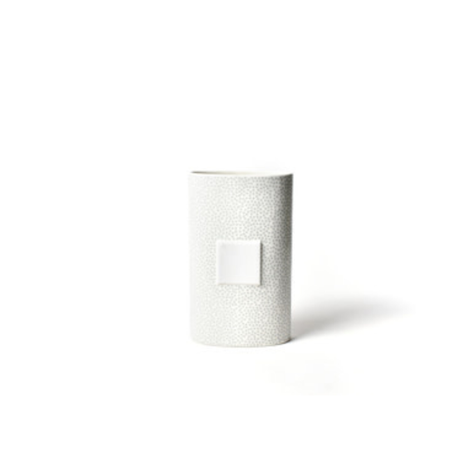 happy everything stone small dot big oval vase