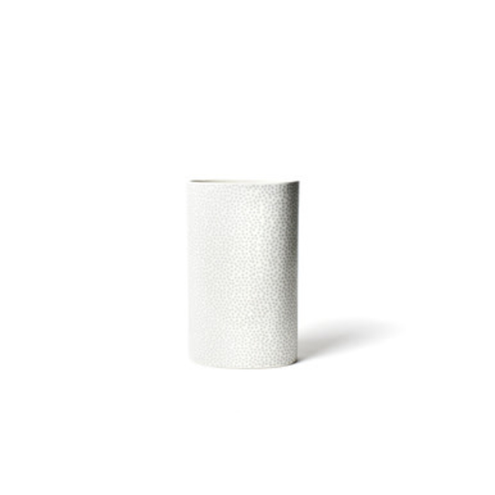 happy everything stone small dot big oval vase