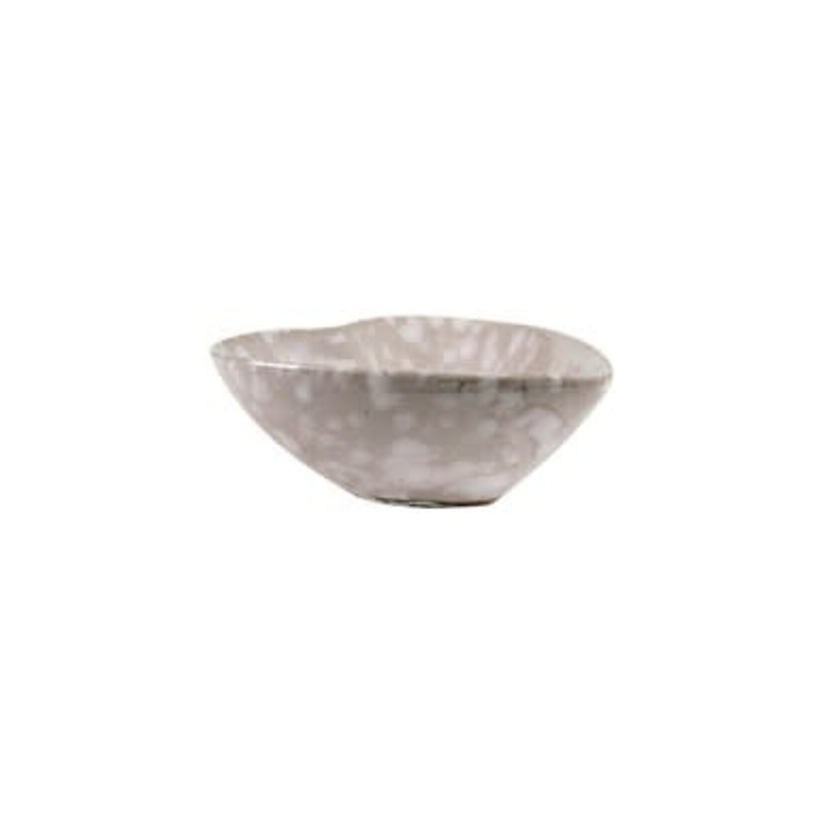 m. lynne designs stoneware heart trinket dish