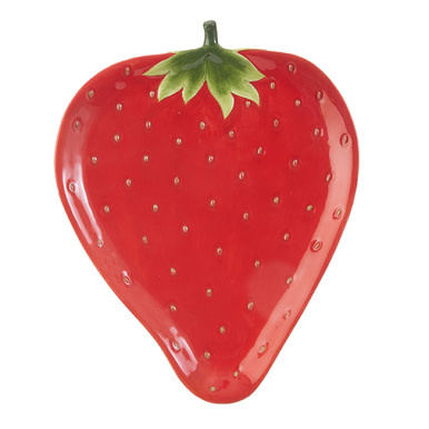 available at m. lynne designs Strawberry Appetizer Plate