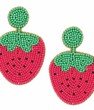 available at m. lynne designs Strawberry Beaded