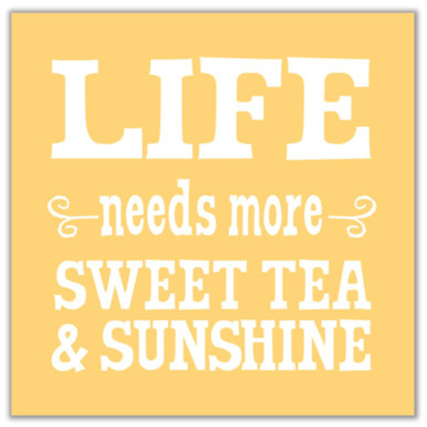 m. lynne designs sweet tea beverage napkin