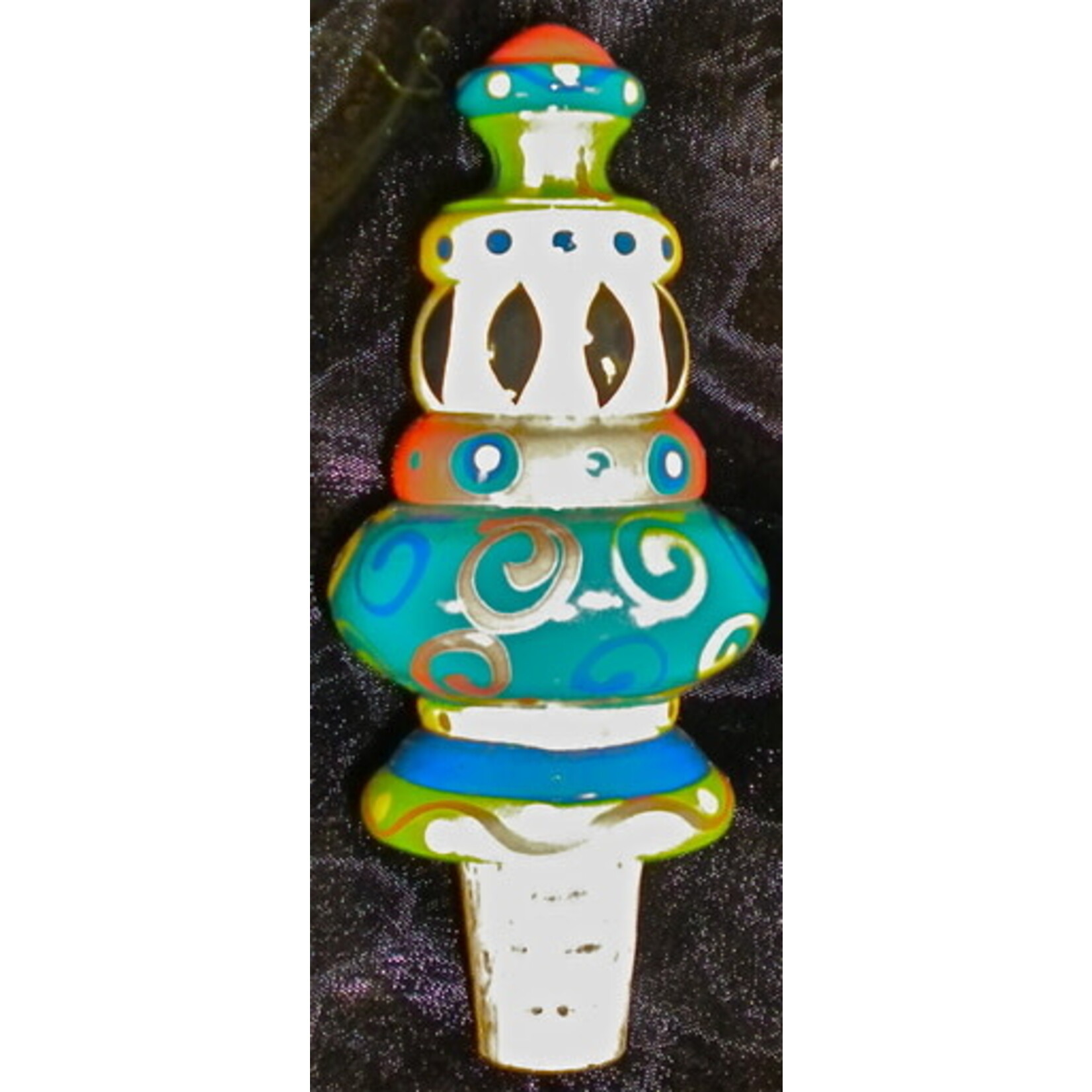 m. lynne designs tahiti wine stopper