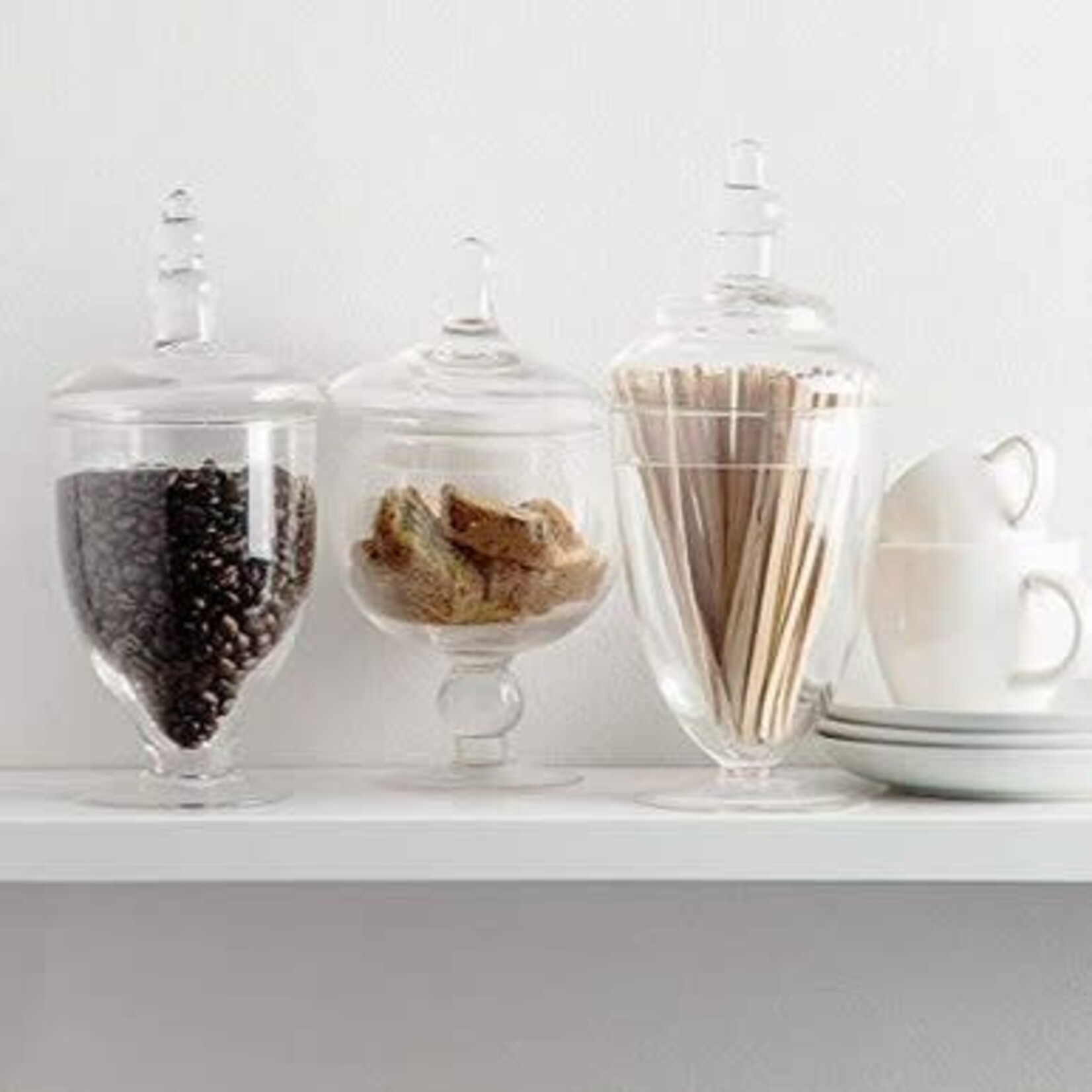 m. lynne designs tall jar with short lid