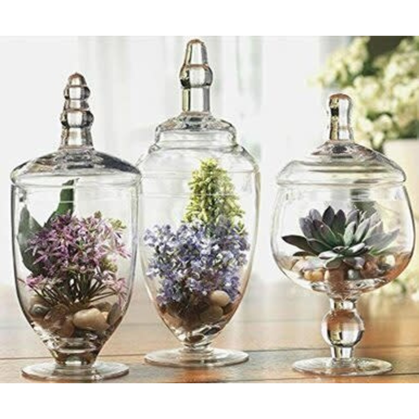 m. lynne designs tall jar with short lid