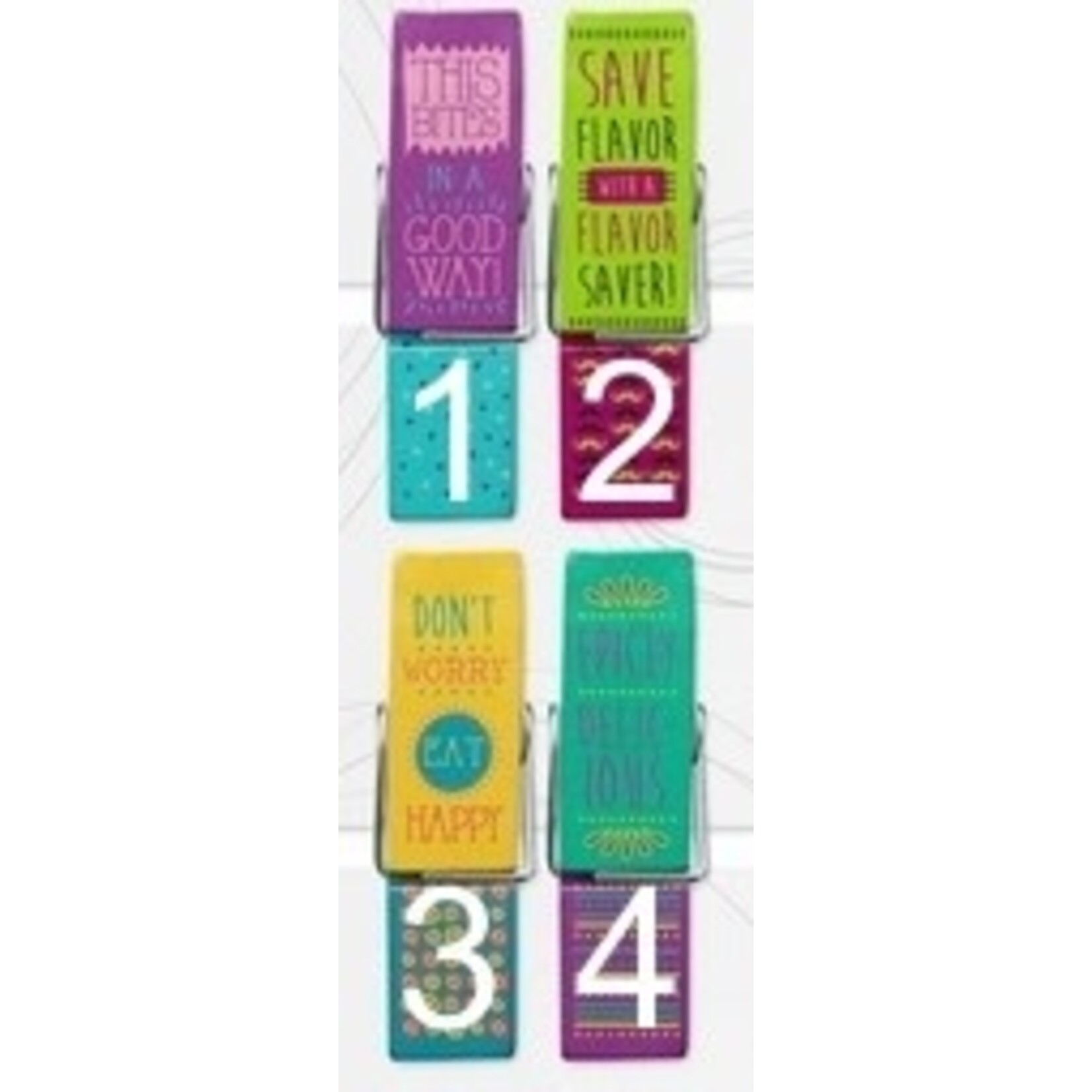 m. lynne designs this bites chip clip