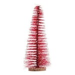 m. lynne designs tiny medium red with snow bottlebrush tree