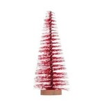m. lynne designs tiny red with snow bottlebrush tree