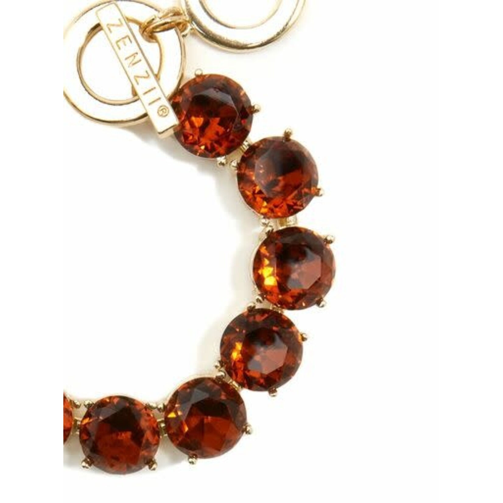m. lynne designs topaz chunky diamond bracelet